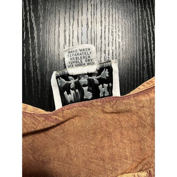 Distressed boho/bollywood style mini dress - Picture 11 of 12